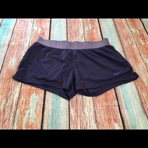 Dark purple Nike shorts size small Drifit